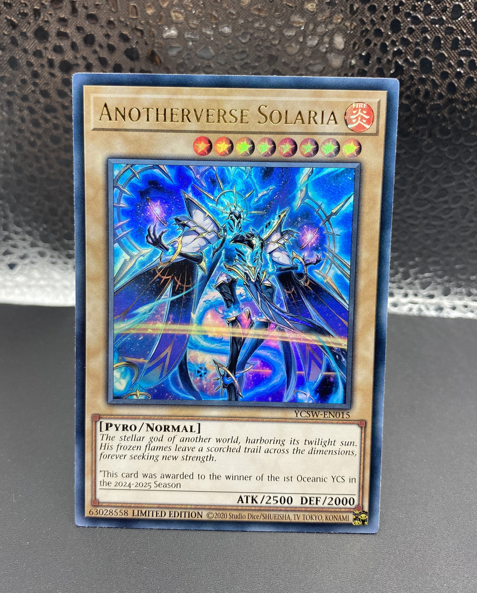 遊戯王 YCSW OCEANIA ANOTHERVERSE SOLARIA 優勝 ウルトラ EU版