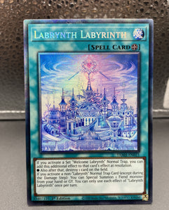 遊戯王 EU版 TAMA 白銀の迷宮城 コレクターズレア 英語版