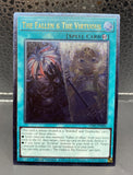 遊戯王 UP01 Ｔｈｅ Ｆａｌｌｅｎ ＆ Ｔｈｅ Ｖｉｒｔｕｏｕｓ レリーフ EU英語版