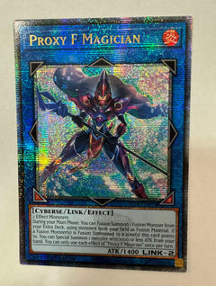 遊戯王 英語版 プロキシー・F・マジシャン 25THレア BLTR EU版 予約 