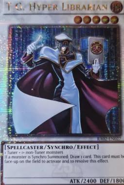 遊戯王 英語版 ＴＧ ハイパー・ライブラリアン 25thレア RA02 北米版 予約