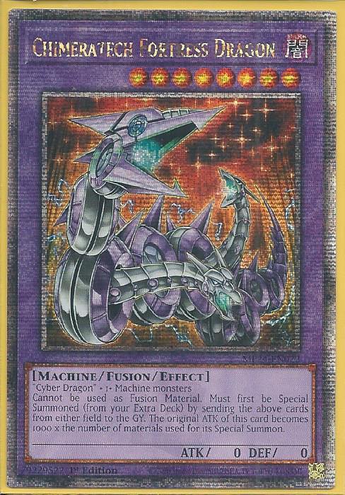 遊戯王 英語版 キメラテック・フォートレス・ドラゴン 25thレア