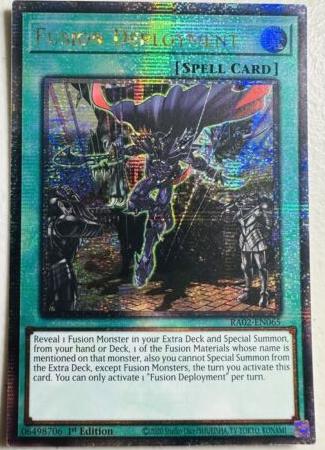 遊戯王 英語版 融合派兵 25thレア RA02 北米版 予約