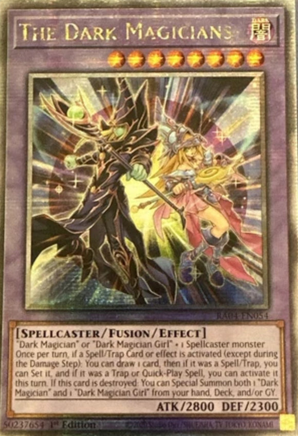 遊戯王 英語版 超魔導師－ブラック・マジシャンズ 25thレア RA04 北米版 予約