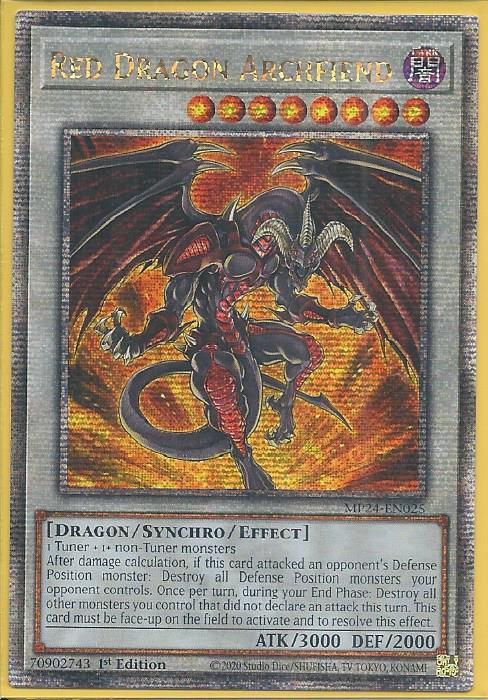 MP24 25th レッドデーモンズドラゴン 暗红恶魔龙 레드 데몬즈 드래곤 遊戯王 英語版 レッド・デーモンズ・ドラゴン 25thレア MP24