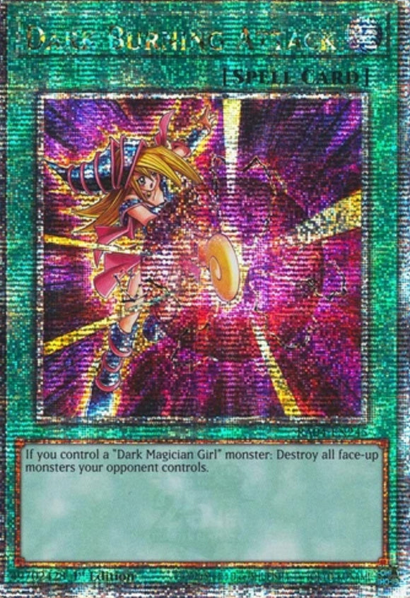 遊戯王 英語版 黒・魔・導・爆・裂・破 25thレア RA04 北米版 予約