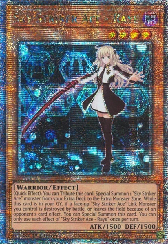 遊戯王 英語版 閃刀姫－レイ 25thレア RA04 北米版 予約