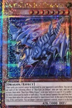 遊戯王 英語版 ブルーアイズ・ジェット・ドラゴン 25thレア RA02 北米版 予約