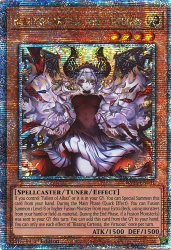 遊戯王 赫の聖女カルテシア 絵違い 25th 遊戯王 英語版 赫の聖女カルテシア絵違い 25thレア RA04 北米版 予約