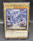 遊戯王 25YC ブルーアイズ・ホワイト・ドラゴン 字レア 北米英語版