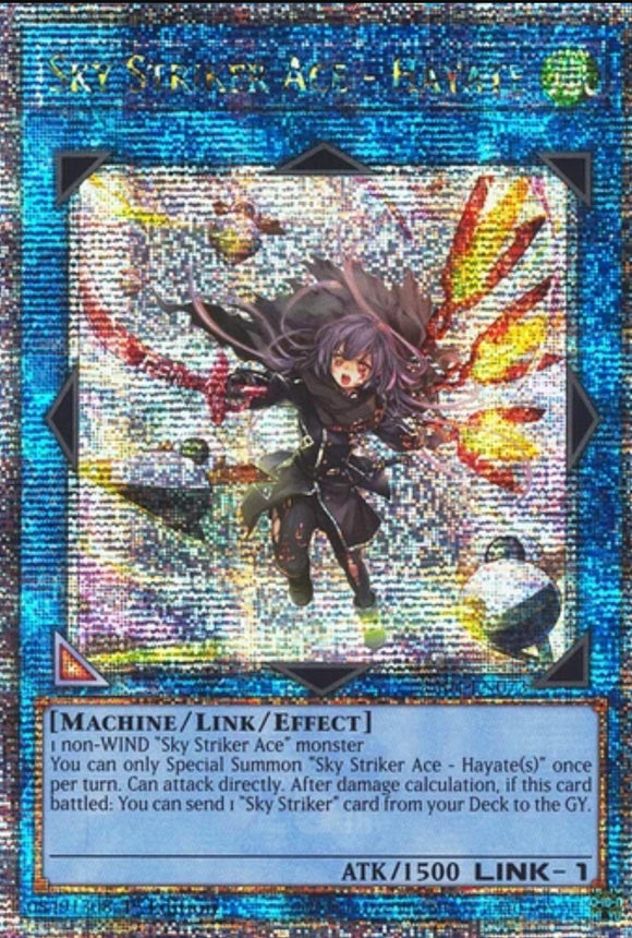 遊戯王 英語版 閃刀姫－ハヤテ絵違い 25thレア RA04 北米版 予約