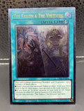 遊戯王 UP01 Ｔｈｅ Ｆａｌｌｅｎ ＆ Ｔｈｅ Ｖｉｒｔｕｏｕｓ レリーフ EU英語版
