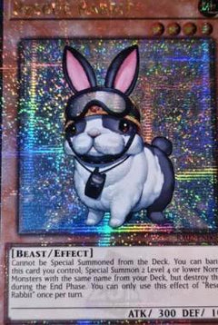 遊戯王 英語版 レスキューラビット 25thレア RA02 北米版 予約