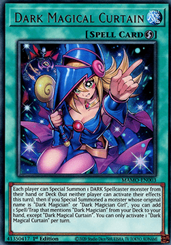 遊戯王 MAMO 黒魔導のカーテン ウルトラ 英語 EU版 予約 – トレカ屋
