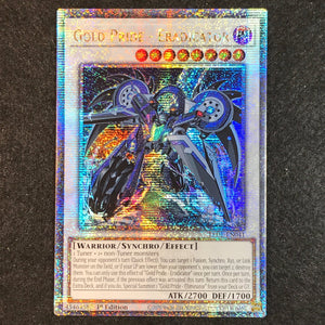 遊戯王 英語版 Gold Pride - Eradicator 25thレア LEDE EU版 予約