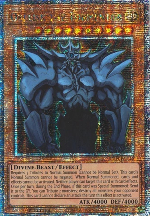 遊戯王 英語版 オベリスクの巨神兵 25thレア RA04 北米版 予約