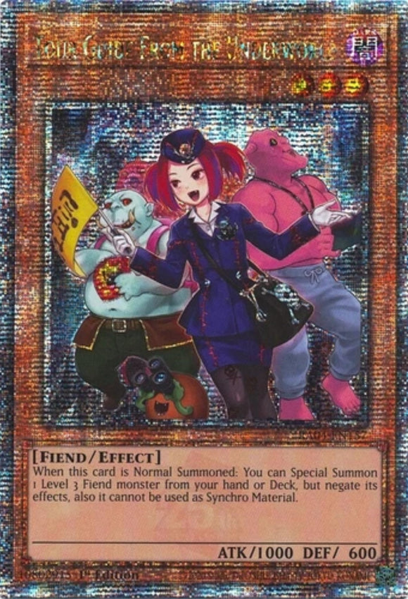 遊戯王 英語版 魔界発現世行きデスガイド絵違い 25thレア RA04 北米版 予約