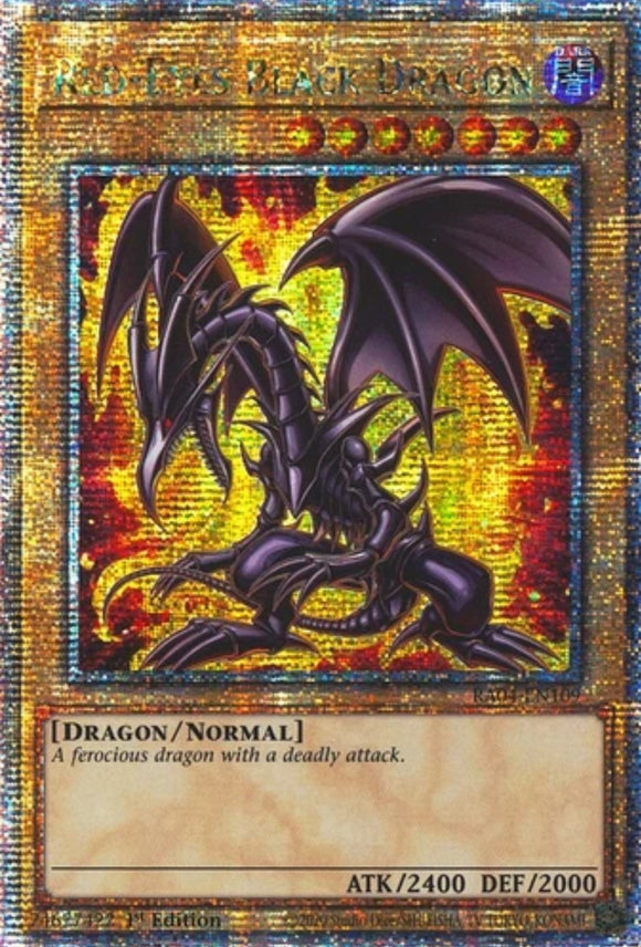 遊戯王 英語版 真紅眼の黒竜 絵違い 25thレア RA04 北米版 予約