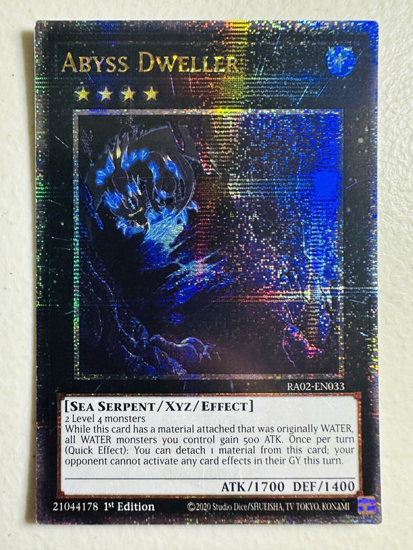 遊戯王 英語版 深淵に潜む者 25thレア RA02 北米版 予約