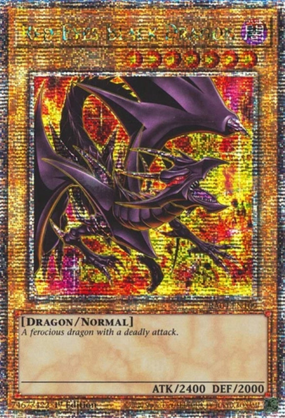 遊戯王 英語版 真紅眼の黒竜 絵違い 25thレア RA04 北米版 予約