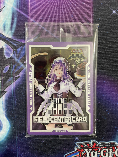 【超希少・未開封】遊戯王 公式 聖菓使クーベル ハーフプレイマット 台湾限定 遊戯王 公式 YCS JUDGE 聖菓使クーベル センターカード 未開封