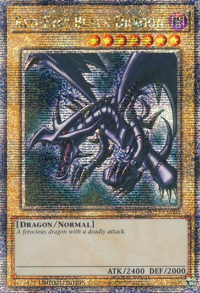 遊戯王 英語版 レッドアイズ・ブラックドラゴン 真紅眼の黒竜 25th