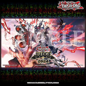 遊戯王 公式 JUDGE 2024 赫聖の妖騎士 プレイマット 未開封 北米版 予約