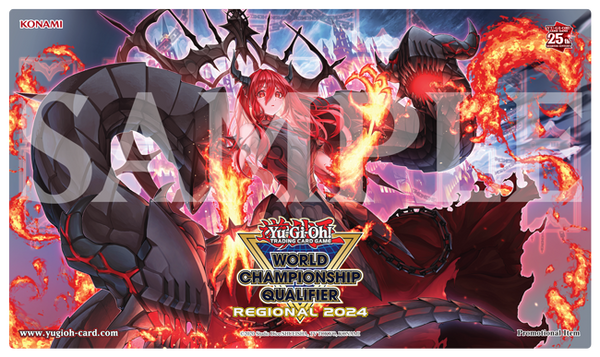 遊戯王 公式 プレイマット 賜炎の咎姫 WCS 2024 本物未開封 遊戯王 公式 プレイマット 賜炎の咎姫 WCS 2024 本物未開封