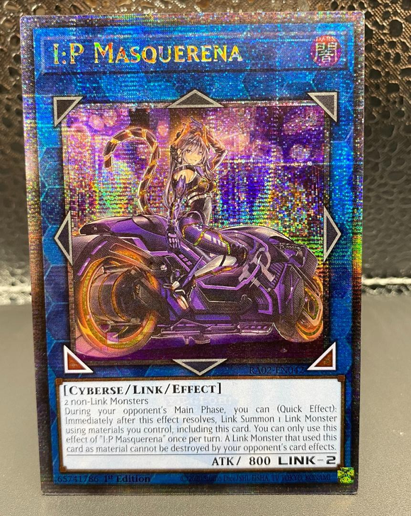 遊戯王 IPマスカレーナ アーゼウス 25th 遊戯王 英語版 I:Pマスカレーナ 絵違い 25thレア RA02 北米版