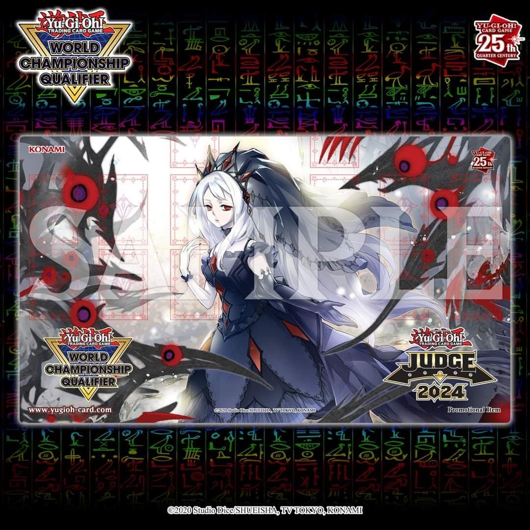 遊戯王 公式 JUDGE 2024 導きの聖女クエム プレイマット 北米版 遊戯王 公式 JUDGE 2024 導きの聖女クエム プレイマット 北米版