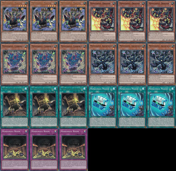 遊戯王 英語版 ミミグール MIMIGHOUL デッキパーツ INFO EU版 遊戯王 英語版 ミミグール MIMIGHOUL デッキパーツ INFO EU版