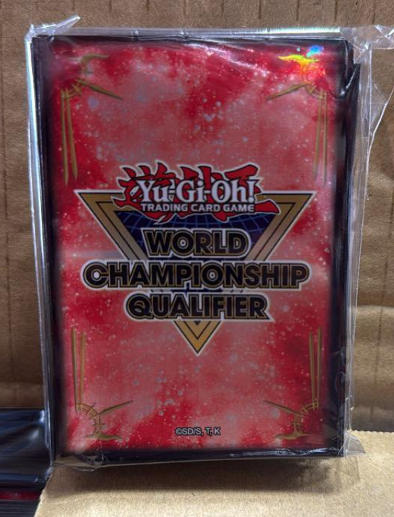 遊戯王 公式 WCQ 2025 スリーブ 未開封 北米版 予約