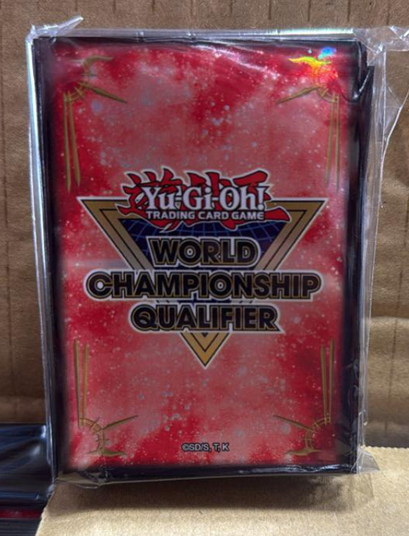 【遊戯王】WCQ スリーブ 赤 遊戯王 公式 WCQ 2025 スリーブ 未開封 北米版 予約 – トレカ屋