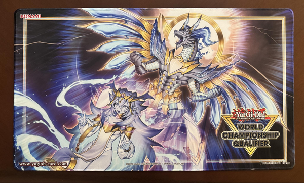 遊戯王 公式 WCQ 2025 霊王の波動 プレイマット プレイマット