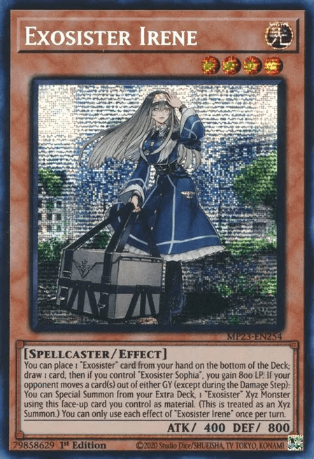 遊戯王 英語版 エクソシスター・イレーヌ プリシク MP23 北米版 遊戯王 英語版 エクソシスター・イレーヌ プリシク MP23 北米版