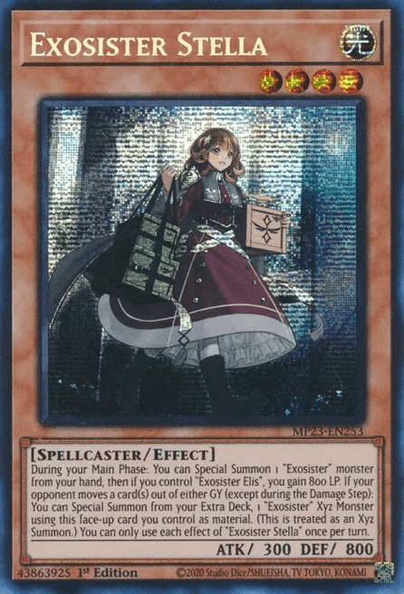 遊戯王 英語版 エクソシスター・ステラ プリシク MP23 北米版