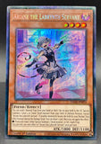 遊戯王 EU版 TAMA 白銀の城の召使い アリアーヌ コレクターズレア 英語版