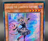 遊戯王 EU版 TAMA 白銀の城の召使い アリアーヌ コレクターズレア 英語版