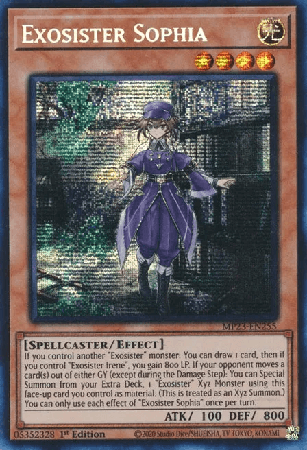 遊戯王 英語版 エクソシスター・ソフィア プリシク MP23 北米版