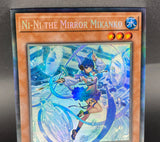 遊戯王 EU版 AMDE 鏡の御巫ニニ コレクターズレア 英語版