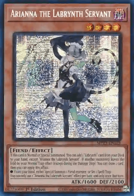 遊戯王 英語版 白銀の城の召使い アリアンナ プリシク MP23 北米版 遊戯王 英語版 白銀の城の召使い アリアンナ プリシク MP23 北米版