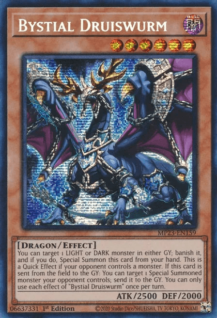 遊戯王 英語版 深淵の獣ドルイドヴルム プリシク MP23 北米版