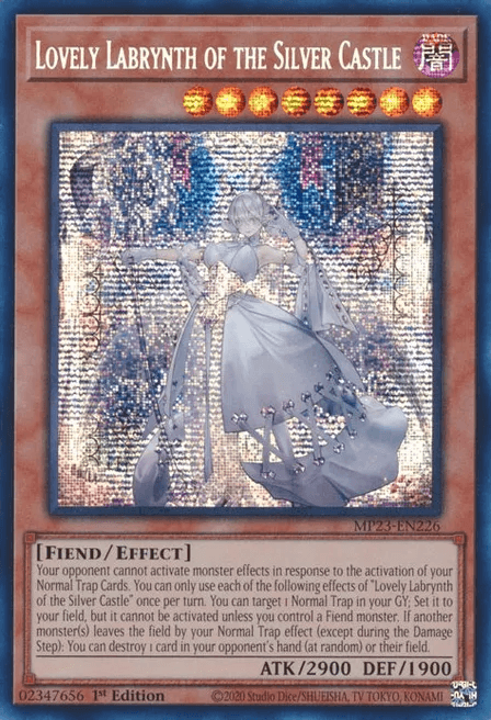遊戯王 アジア 泰亜版 英語 白銀の城のラビュリンス