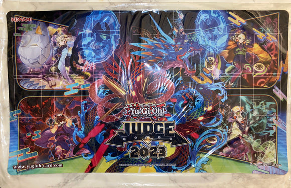 高い品質 月女神の鏃 2023 JUDGE 公式 遊戯王 プレイマット 北米版 未