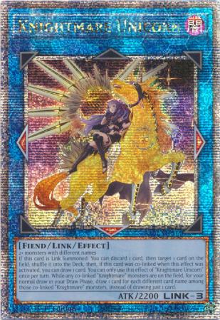 遊戯王 英語版 トロイメア・ユニコーン 絵違い 25thレア RA01