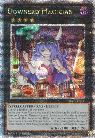 遊戯王 - ダウナードマジシャン 25th 遊戯王 英語版 ダウナード・マジシャン 25thレア RA01 北米版