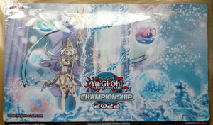 遊戯王 公式 CHAMPIONSHIP 2022 アラメシアの儀 プレイマット 傷あり
