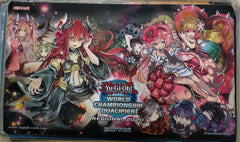 未開封 遊戯王 プレイマット フレシアの蟲惑魔 アロメルスの蟲惑魔 公式品 遊戯王 WCQ アロメルス フレシア 蠱惑魔 蟲惑魔 公式 プレイマット