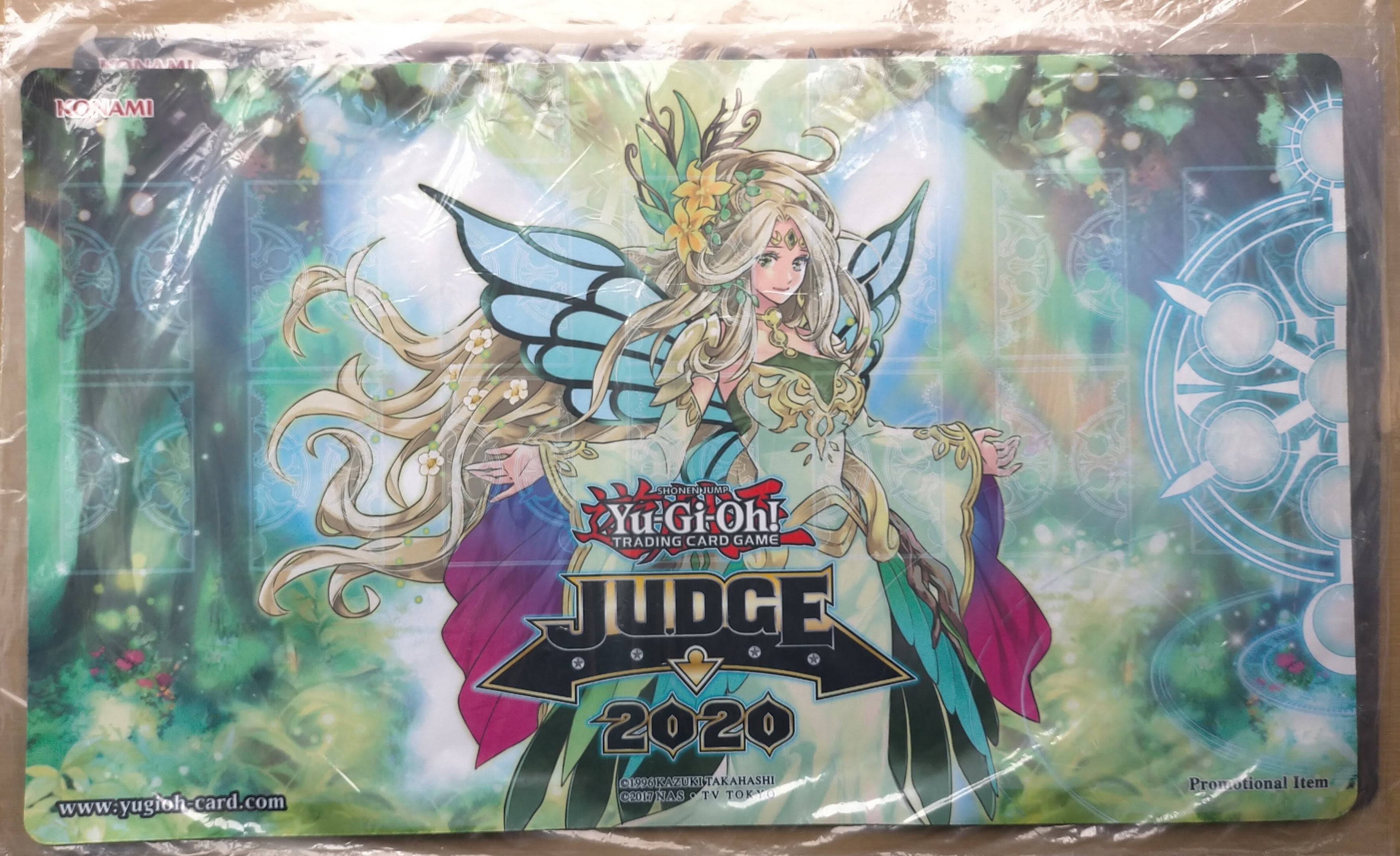 カードサプライ/アクセサリ遊戯王 公式 プレイマット 光の王 マルデル JUDGE 未開封品