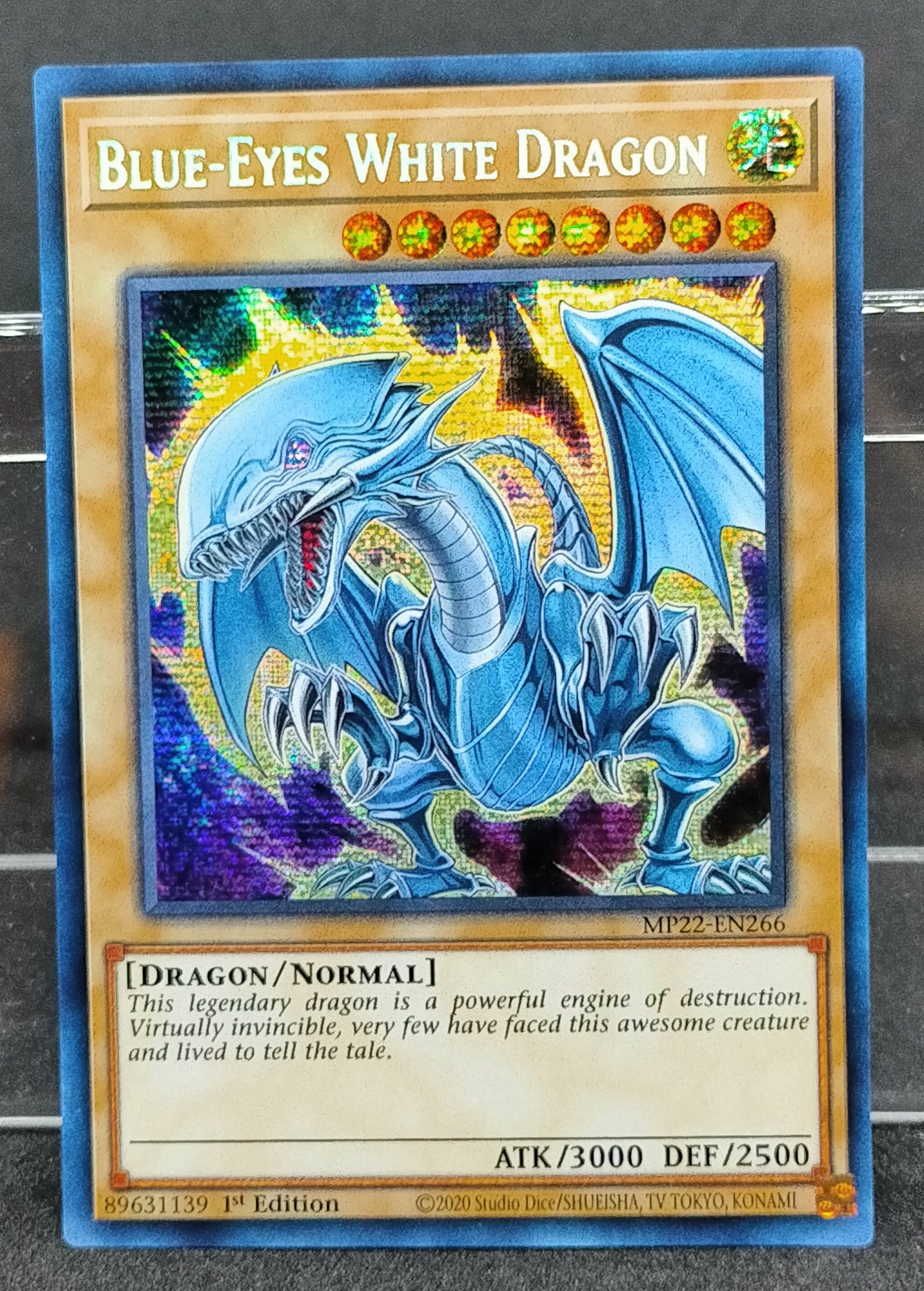 遊戯王 青眼の白龍 BLUE EYES WHITE DRAGON プリシク | www